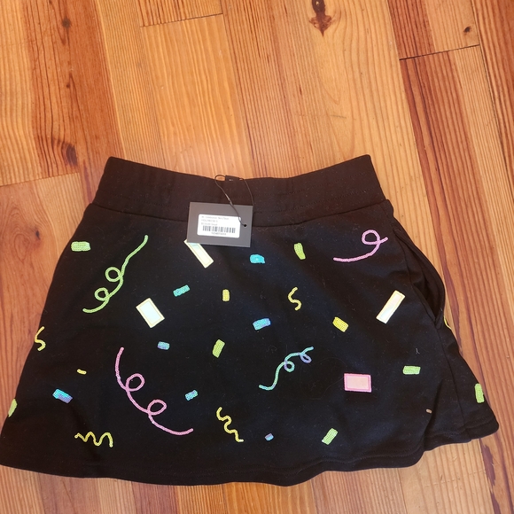 Colorful Patterned Mini Skirt - Picture 2 of 3